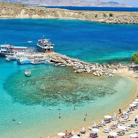 Lindos Vigli Private Villa Luaran gambar