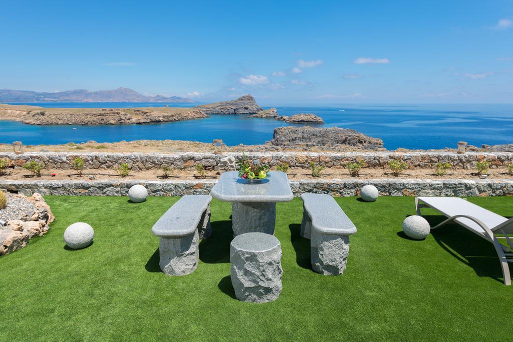Lindos Vigli Private Villa Luaran gambar