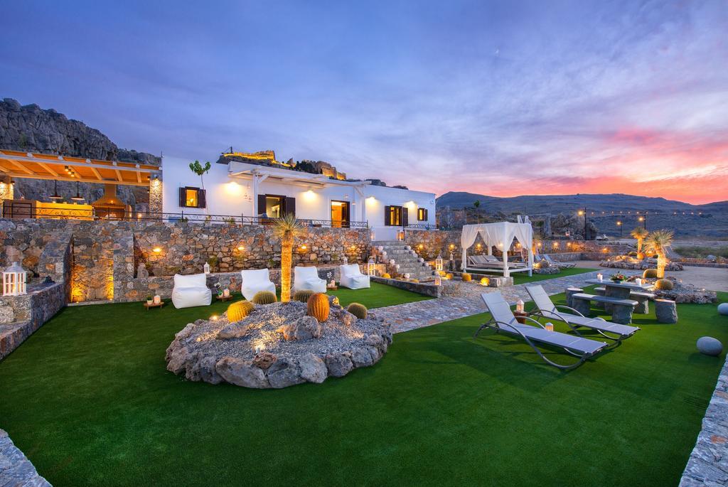 Lindos Vigli Private Villa Luaran gambar