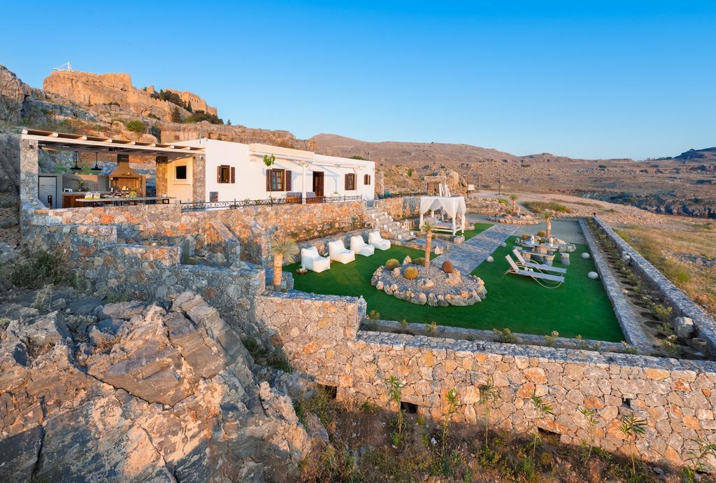 Lindos Vigli Private Villa Luaran gambar