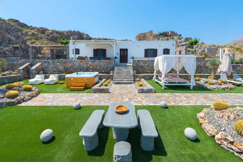 Lindos Vigli Private Villa Luaran gambar