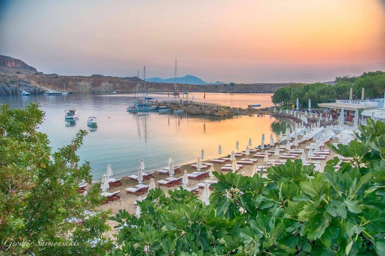 Lindos Vigli Private Villa Luaran gambar